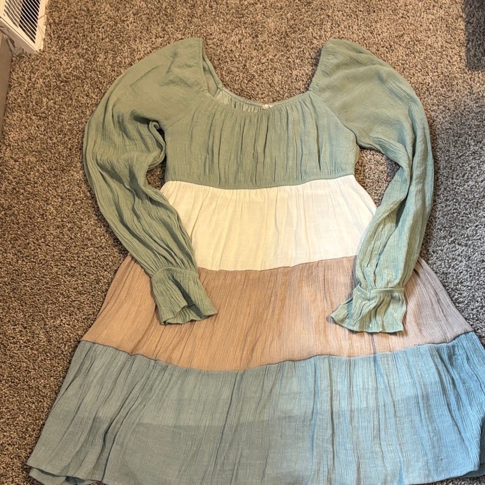 Sage dress